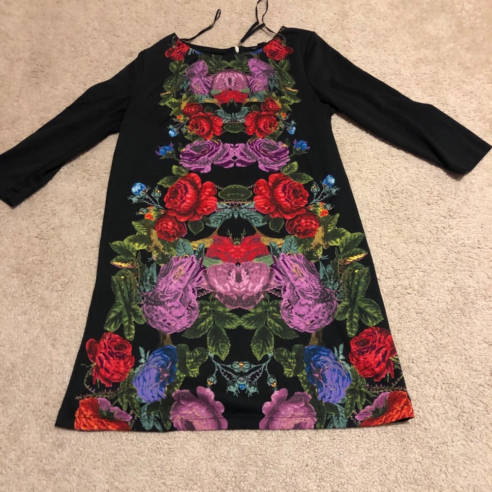 Print Dress Small